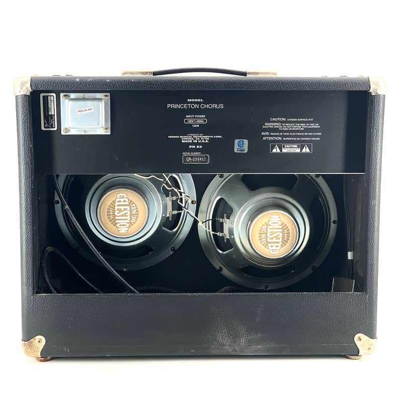 Fender Princeton Stereo Chorus 2-Channel 2 x 25-Watt 2x10" Solid State Guitar Combo 1988 - 2001 image 2