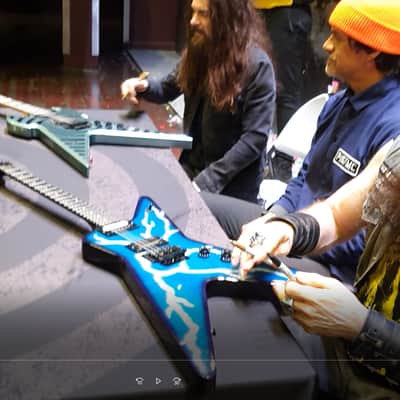 LAST Ever Washburn USA Custom Shop Dime-3 Dimebolt! Dimebag Darrell Pantera Signature D3 dean ml image 2