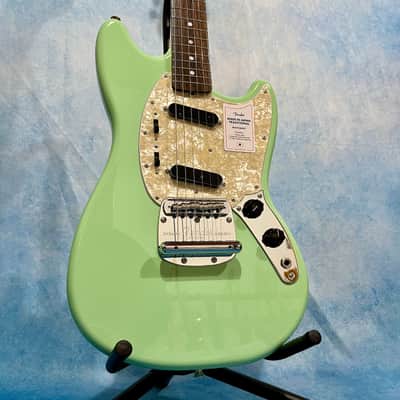 2025 Fender Japan Mustang Surf Green FSR Limited Traditional II 60s MIJ image 2