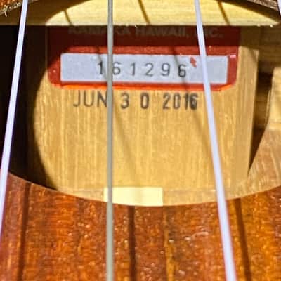 Kamaka 100th anniversary tenor uke 2016-Hawaiian Koa image 11