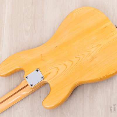 1970s Fernandes Burny Bass FPB-70FL Fretless Maple Board Vintage P Bass, 1 1/2" Nut, Japan image 14