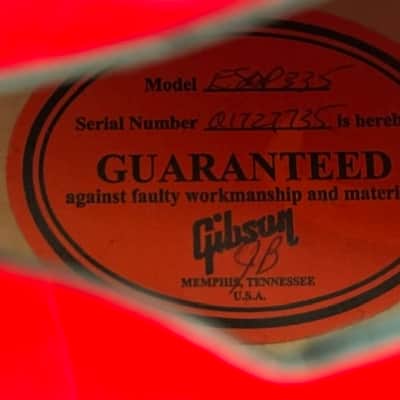Gibson ES-335 2007 - Cherry Red image 19