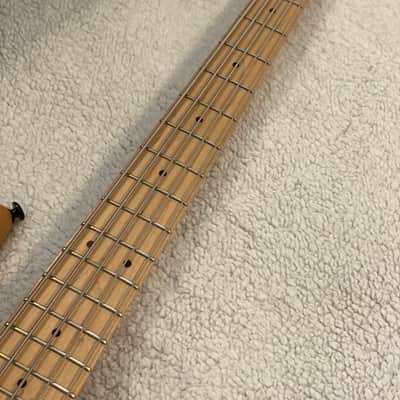 F Bass VF5 PJ 2018 Natural Alder and Ash with Ebony Vaneers image 3