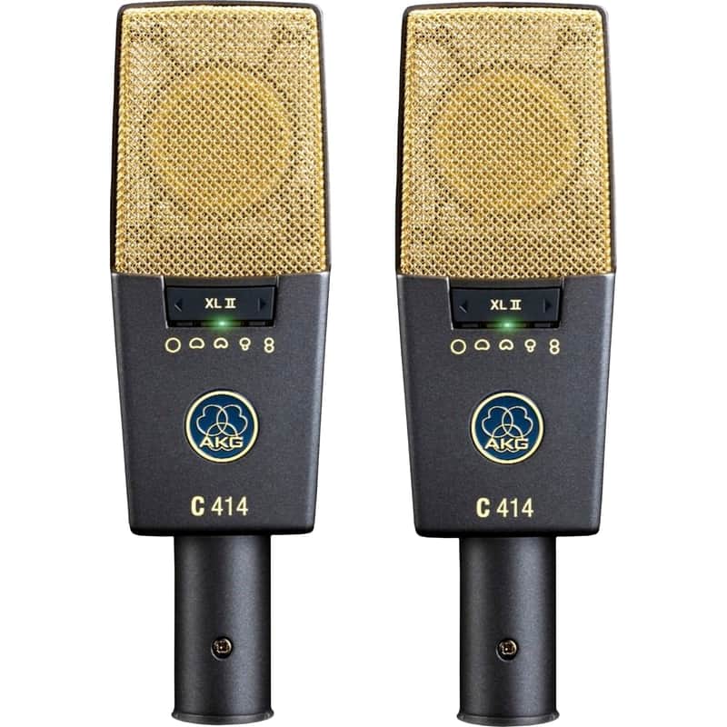 AKG C414 XLII/ST Stereo Matched Pair image 1