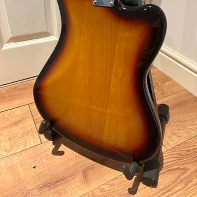 Fender Japan '62 Reissue Jaguar (JG-66) Left-handed - 2006-2008 Sunburst w/ Hard Case image 7