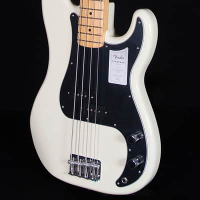 Fender Standard Precision Bass, Maple FB, Olympic White image 2