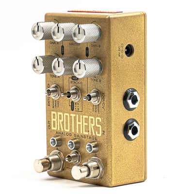 2017 Chase Bliss Audio - Brothers Analog Gainstage #200 – Dual Drive/Fuzz Pedal image 3
