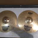 Sabian 13" HH Hand Hammered Fusion Hi-Hat Cymbals (Pair) 1992 - 2015 - Natural