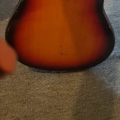 Amena 1965 red/black sunburst image 5
