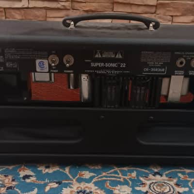 Fender Super-Sonic 22 2-Channel 22-Watt Guitar Amp Head 2013 - Present - Black image 2