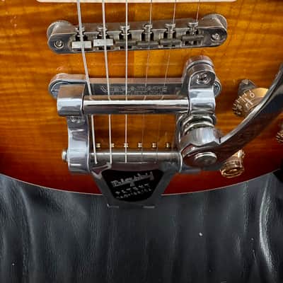 Gibson 1959 R9 Les Paul Standard Bigsby Vibrate Bare Knuckle Mules 2014 - Cherry Sunburst image 5