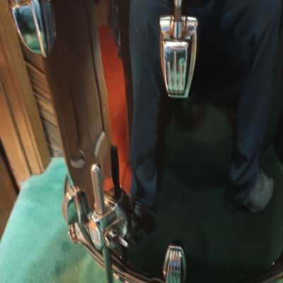 Ludwig 16x16 Floor Tom 1970's - Black Wrap image 10