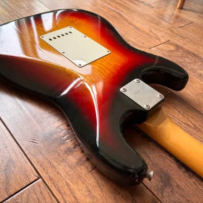 1981 Greco Spacey Sounds Electric Guitar Sunburst MIJ Fujigen Japan image 14