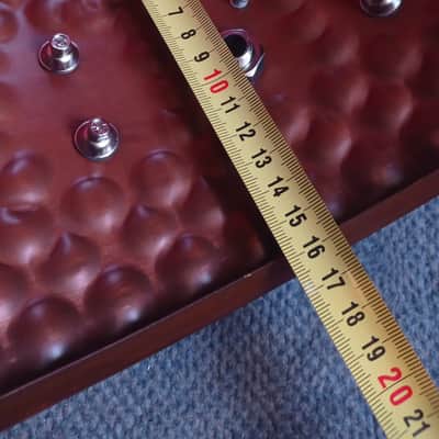 Natal Drums 14x6.5" Hand Hammered Steel Snare Drum - Old Bronze (Excellent Condition) image 15
