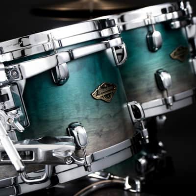 Tama WBST10R-SPF Starclassic Walnut/Birch Lacquer Rack Tom 10 - Satin Sapphire Fade image 13