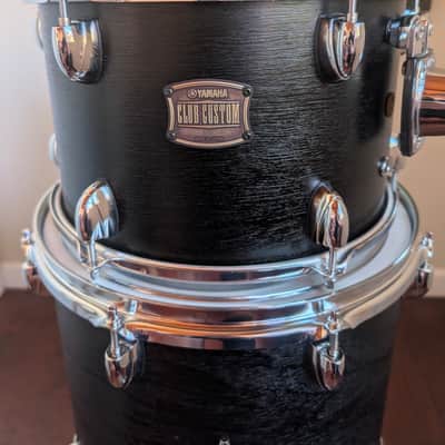 Yamaha Club Custom Bop Kit, Black Wood Finish, 12, 14, 18 - Never Played image 12