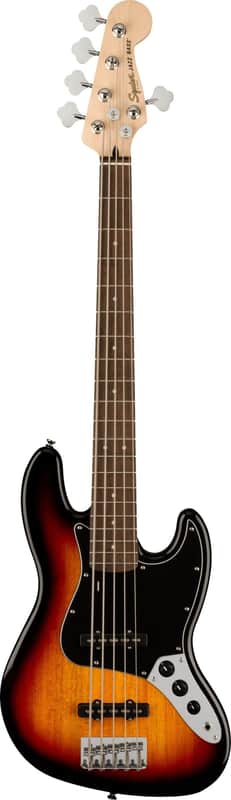 Squier Affinity Series Jazz Bass V 5 string 3-Color Sunburst image 1