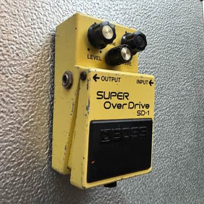 Boss SD-1 Super OverDrive MIJ (Black Label) 1981 - 1988 image 2