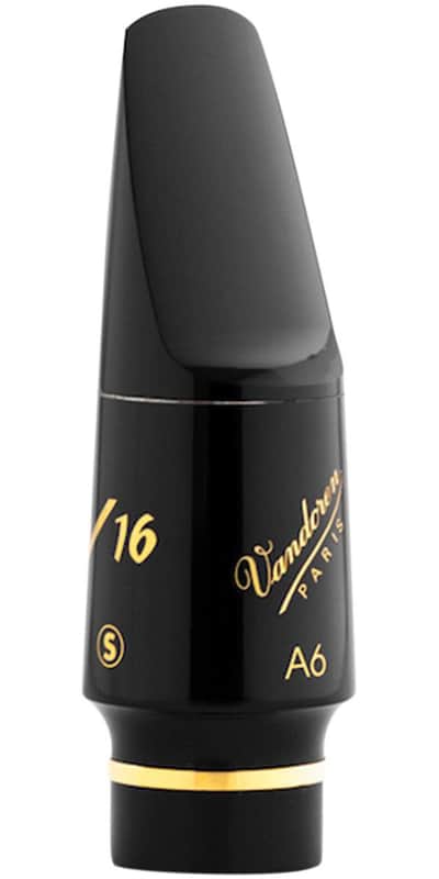 Vandoren SM812S V16 Hard Rubber Small Chamber Alto Saxophone Mouthpiece - A6 image 1