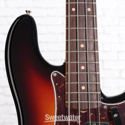 Fender American Vintage II 1960 Precision Bass - 3-tone Sunburst with Rosewood Fingerboard (PBassAV2603TSd3) image 7
