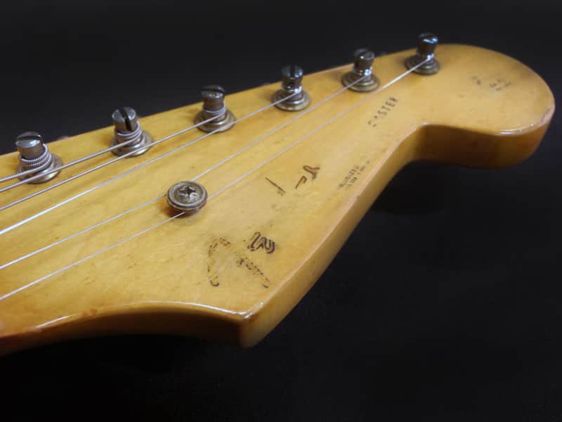 1957 - ST-57 Stratocaster Fender ジャパンビンテージ　ストラトトーカイ？ESP? Reissue eBay | Japan Burst Tobacco - ギター