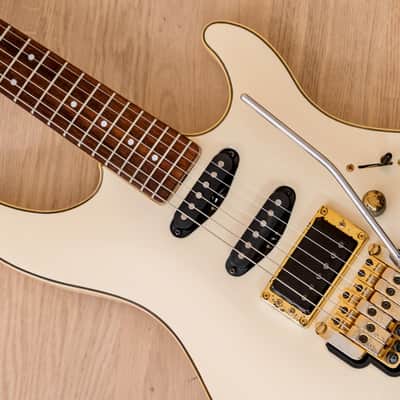 1980s Yamaha Session II 812 Vintage Electric Guitar HSS Pearl