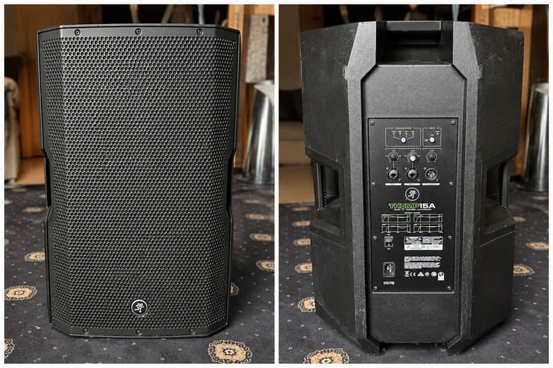 Mackie Thump15A 15" 1300-Watt Powered Loudspeaker 2019 - Present - Black image 1