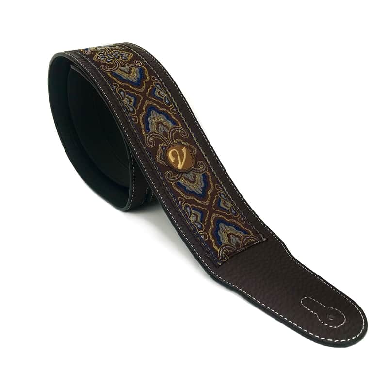 VTAR Guitar Strap - Vegan Bluebird Strap by Vtar Blue