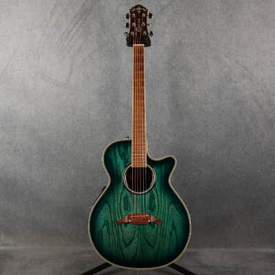 Crafter FX-550EQ Electro Acoustic - Green Burst - 2nd Hand image 2