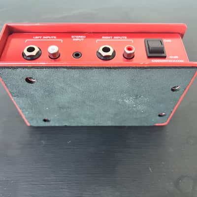 Samson MCD2 Pro S-Max Series Stereo Passive PC Direct Box 2010s - Red image 5