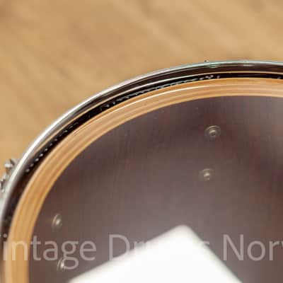 Signature African Bubinga Heavy HLT 13 – 13x13 Rack Tom – 1980s image 8