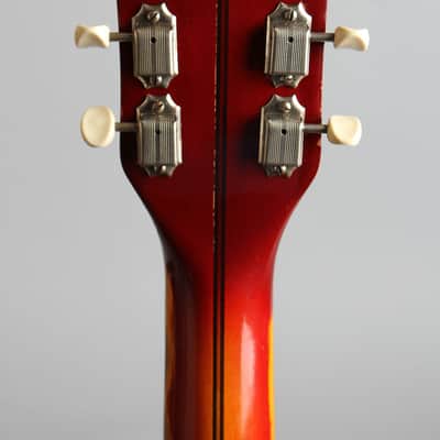 Silvertone Aristocrat 1356 Hollow Body Electric Guitar, made by Kay (1952), black tolex hard shell case. image 6