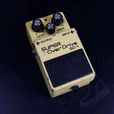 Boss SD-1 Super OverDrive (Black Label) 1981 - 1988 Made in Japan image 1