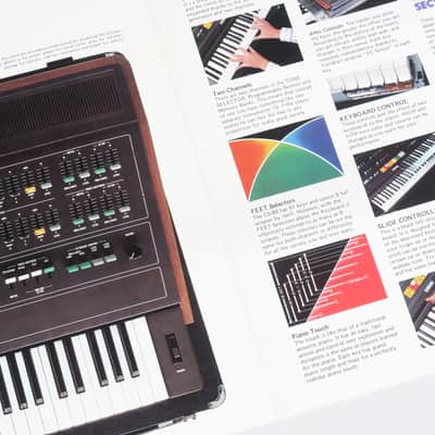 Yamaha CS-80 Polyphonic Synthesizer original brochure image 4