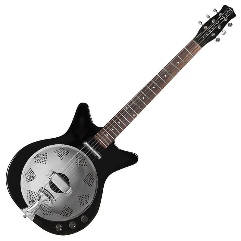 Danelectro 59 Acoustic/Electric Resonator Black image 1