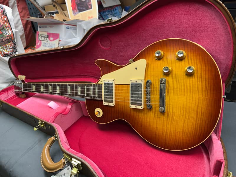 Gibson Custom Les Paul 60th Anniversary Limited Edition V2 2020 - Tomato Soup Burst #001546 image 1