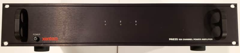 Xantech PA635 6 Channel Power Amplifier image 1