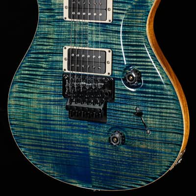PRS Wood Library Custom 24 Floyd River Blue 10 Top (610) image 1