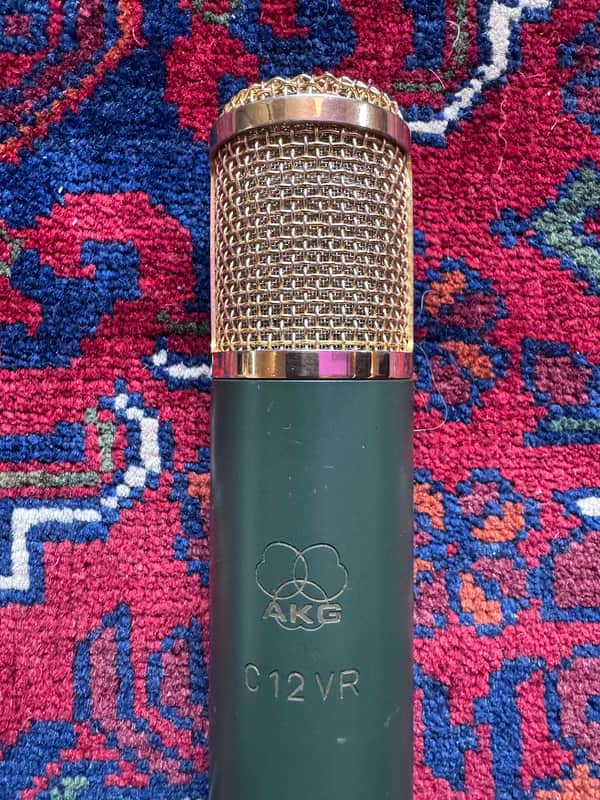 AKG C12VR 1990's large diaphragm tube microphone image 1