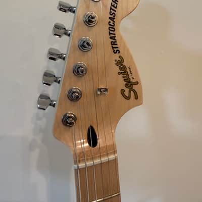 Squier Affinity Series Stratocaster - Black w/ White Pickguard (Mint, Pro Setup, Low Action) image 17