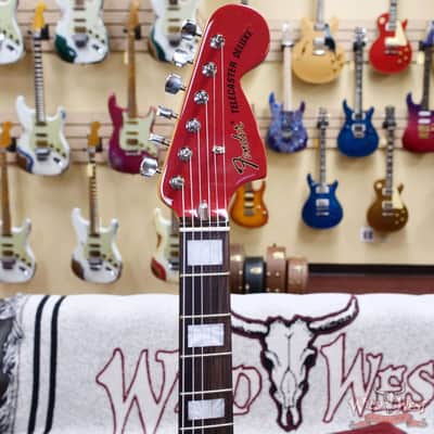 Fender Chris Shiflett Cleaver Telecaster Deluxe Dual P90 Rosewood Fingerboard Dakota Red 8.15 LBS image 7