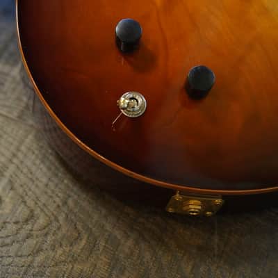 Lefty! 2018 Benedetto Benny Antique Burst Semi-Hollow Electric Guitar + OHSC image 6