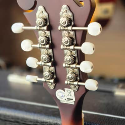 Epiphone F-5 Studio Mandolin 2025 - Vintage Sunburst Satin image 11