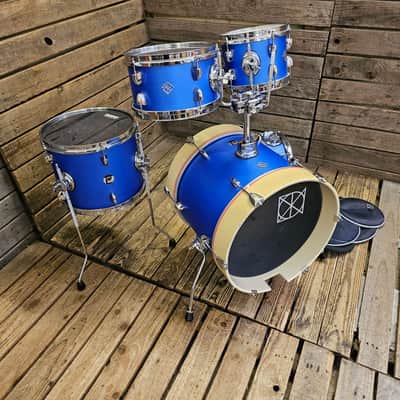 Drum Kit Dixon Jet Set Plus Street Play Blue USED! RKDIX161025 image 3