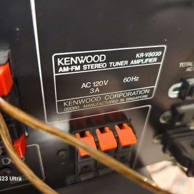 Kenwood receiver/Deck  cassette Krv8030 1990s image 6