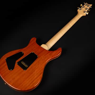2015 PRS 30th Anniversary Wood Library Custom 24 Quilt 10-Top - Burnt Maple Leaf | USA Limited Edition Satin Flame Maple Neck Ziricote Fretboard 3.4kg | Coa OHSC image 12