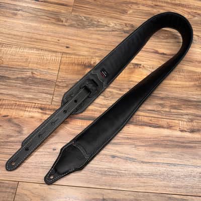 Carlino Plain Black Scale Leather Strap 2025 - Black image 5
