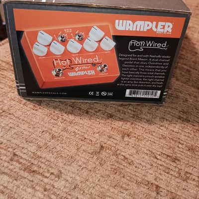 Wampler Hot Wired V2 with Top Mounts 2010s - Orange image 4