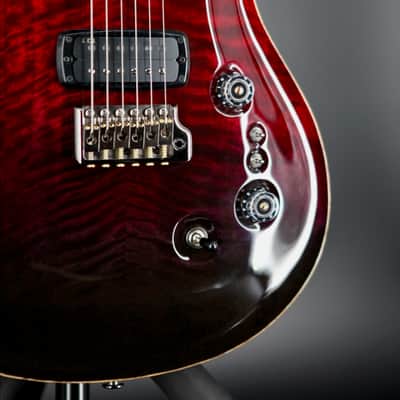 PRS Limited Edition Custom 24 Mango Top 2026 - FIRE RED BLACK FADE image 5
