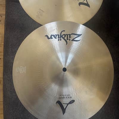 Zildjian 14" A Series Rock Hi-Hat Cymbals (Pair) 2013 - 2020 - Traditional image 1